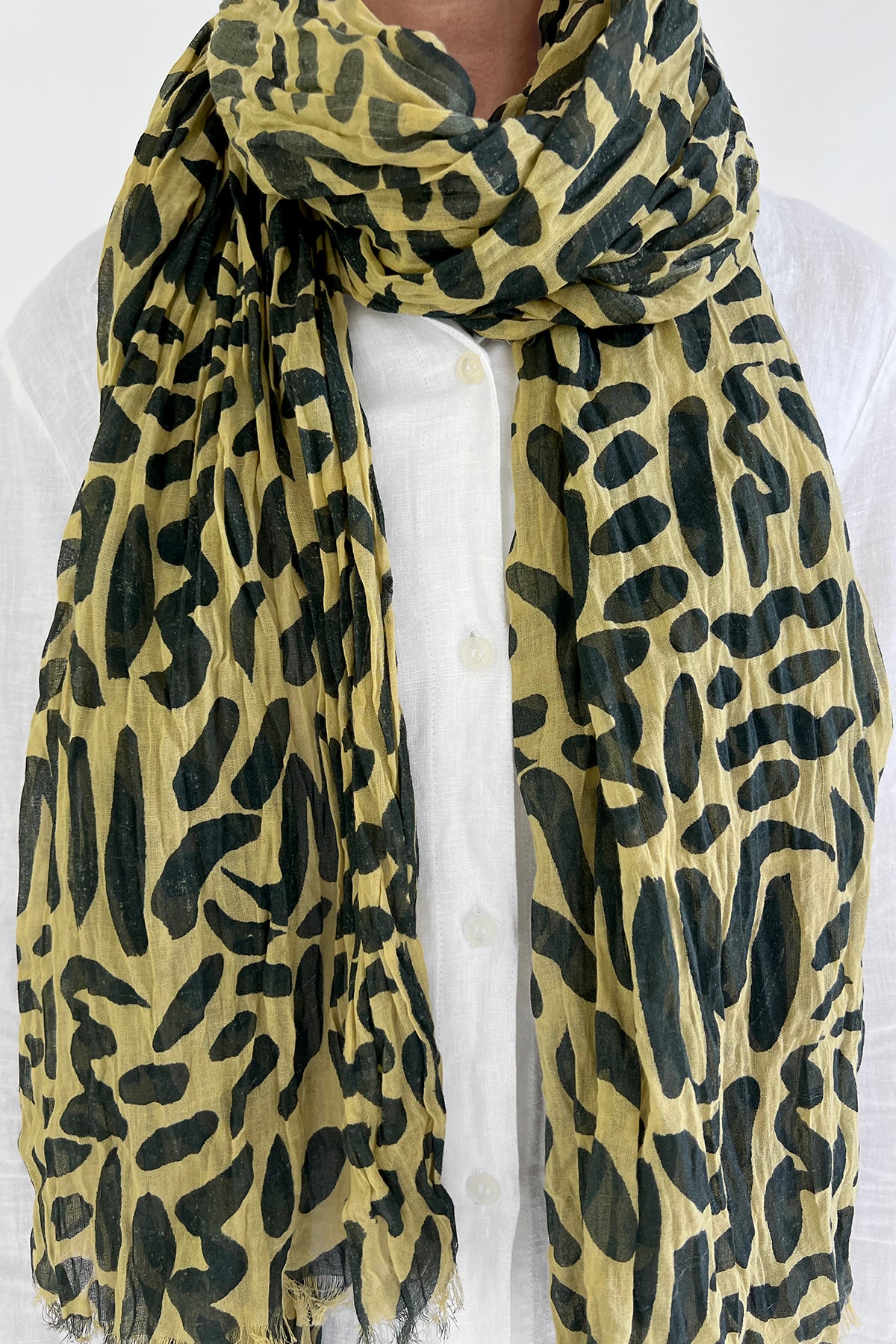 cheetah print scarf