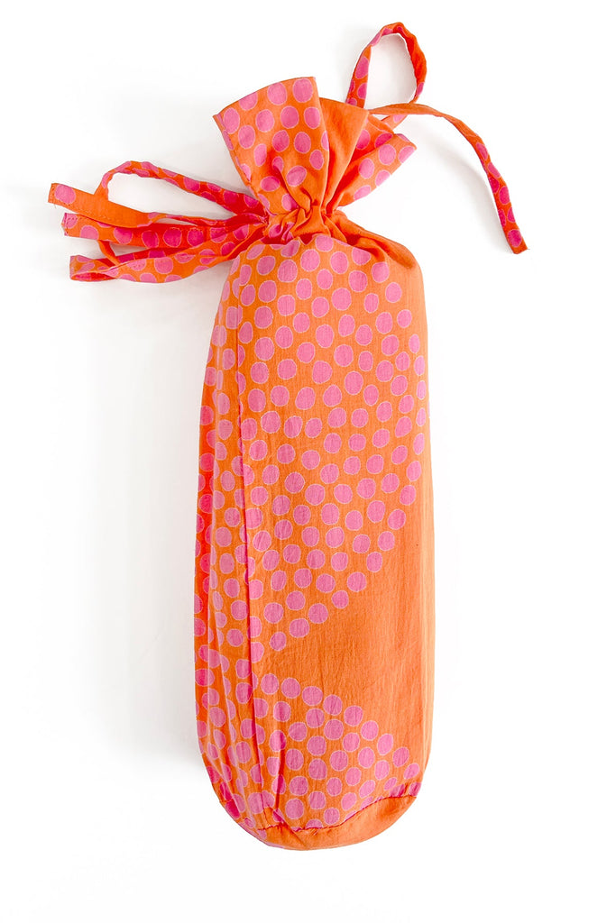 A fashionable Sarong bag with a bow tied around it. (Brand: See Design)