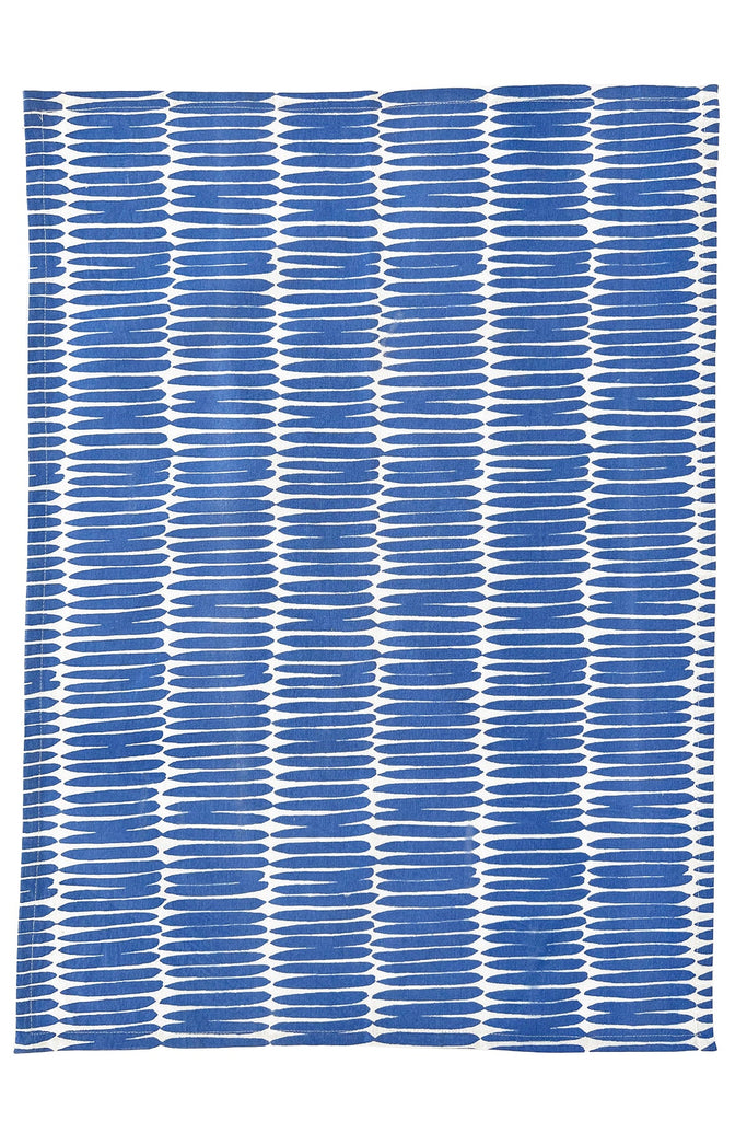A See Design Tea Towels (Set of 2) placemat with vibrant patterns.
