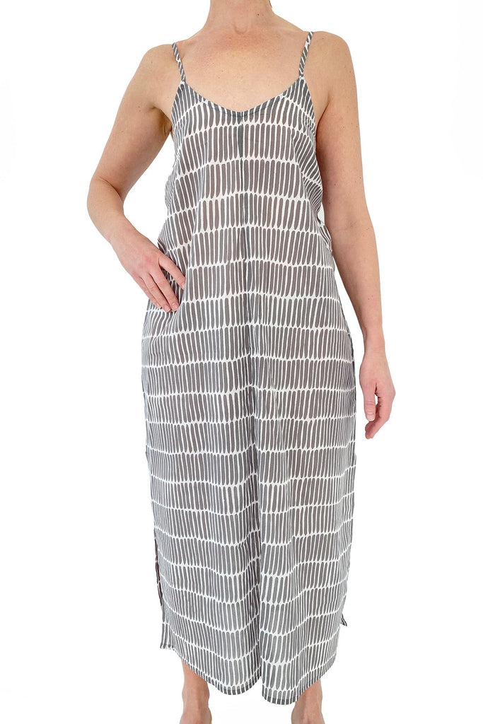 A lightweight Slip Dress from See Design perfect for a day at the beach.